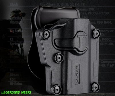 Cytac Mega-Fit universeel holster