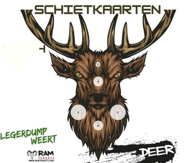 Deer schietkaart