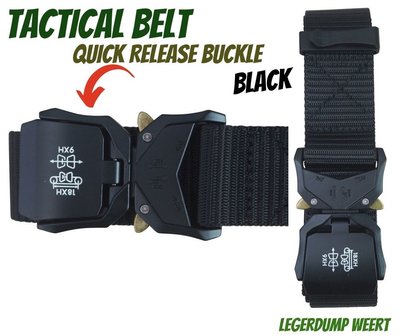 Tactical belt -black 