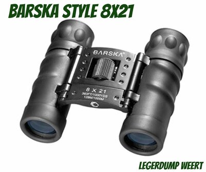 Verrekijker Barska Style 8x21