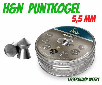 H&amp;N Puntkogel 5,5 mm