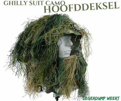 ghillie suit hoofddeksel 