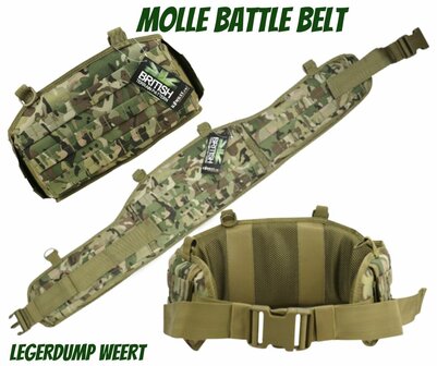 MOLLE BATTLE BELT 