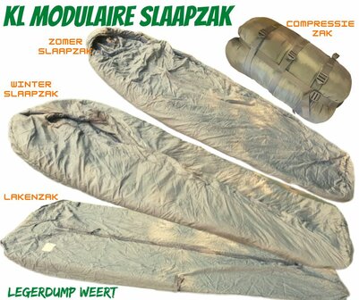 KL modulaire slaapzak 