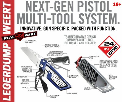 GUN TOOL AMP&reg; &ndash; PISTOL avid real 