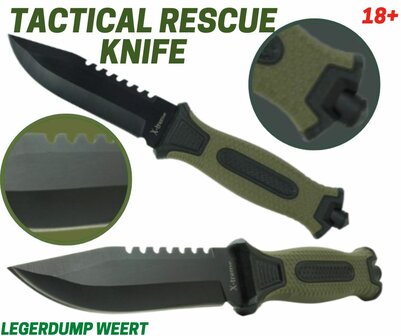 Tactical Rescue knife 