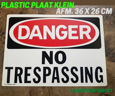 plastic plaat 