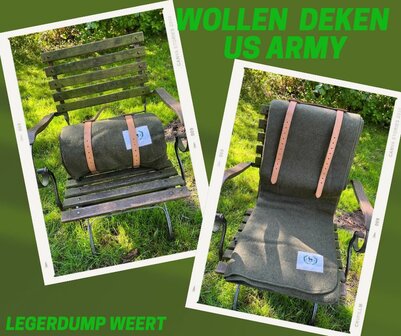 Wollen Deken - U.S. Army Green