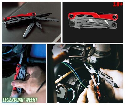 True Titanium Locking Multitool 