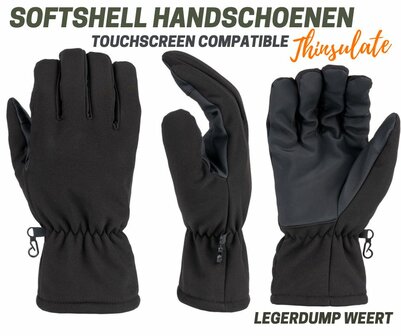 softshell handschoenen