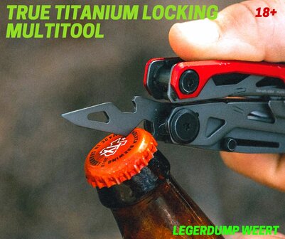 True Titanium Locking Multitool 