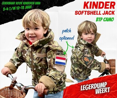 kinder softshell jack 