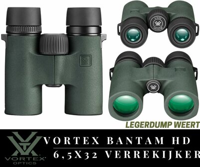 Vortex Bantam HD 6,5x32 Verrekijker