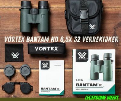 Vortex Bantam HD 6,5x32 Verrekijker