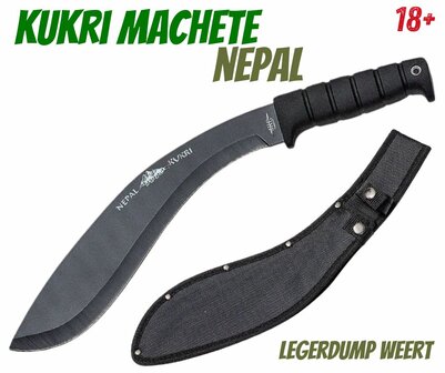 kukri machete nepal 