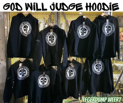 God will judge hoodie 