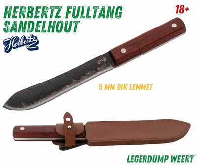 Herbertz FullTang Sandelhout