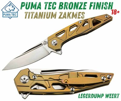 puma bronze finish titanium zakmes