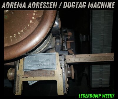 ADREMA ADRESSEN / DOGTAG MACHINE