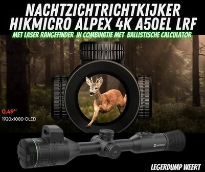 HikMicro Alpex 4K A50EL LRF