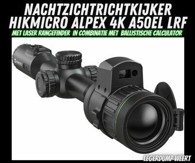 HikMicro Alpex 4K A50EL LRF