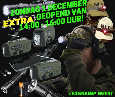 zodag 1 december open 