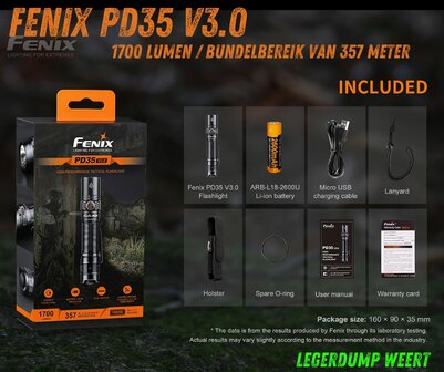 FENIX&nbsp;PD35 V3.0