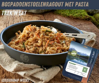 Trek n eat Bospaddenstoelenragout met pasta