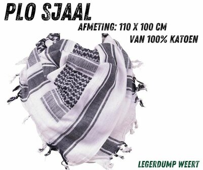 zwart wit sjaal