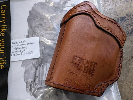 Frontline Inside leather holster