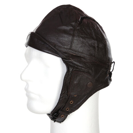 Leather flyers hat - Maat 59