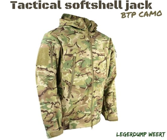 Soft Shell Jack BTP CAMO