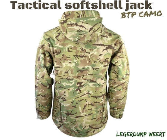 Soft Shell Jack BTP CAMO