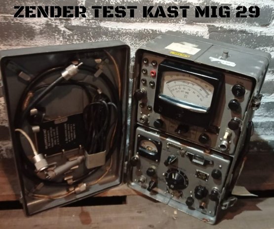 zender test kast Mig 29