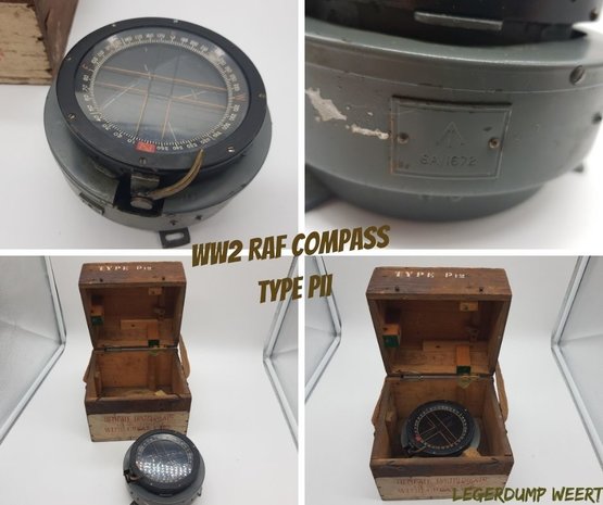 WW2 RAF COMPASS TYPE PII