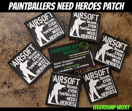 Paintballers Need Heroes Patch