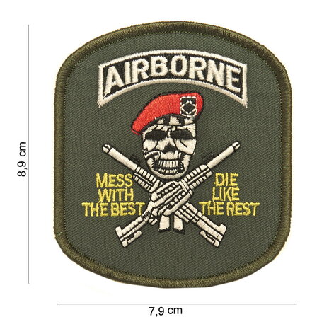 Embleem stof airborne