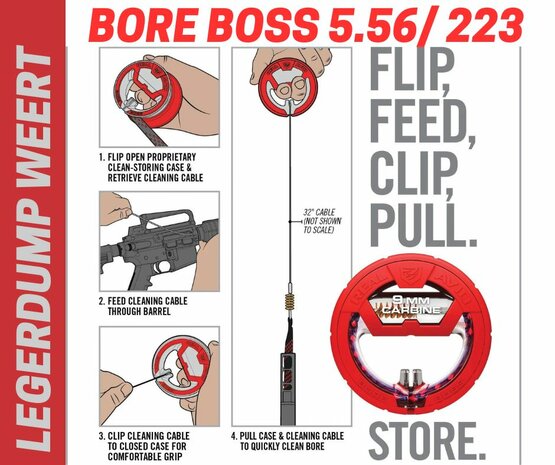 BORE CLEANER 5.56 / 223 