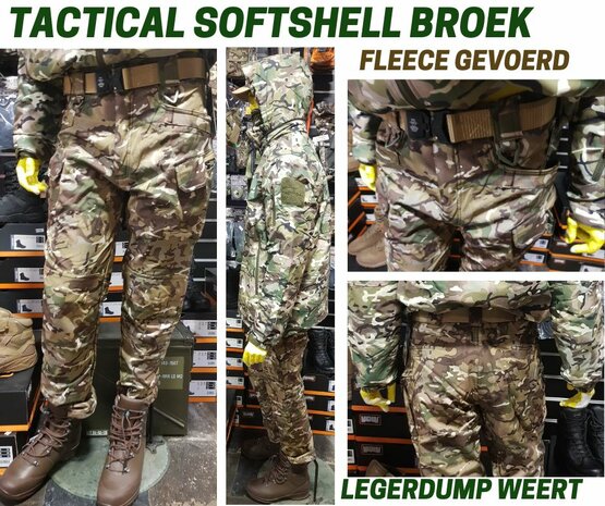 patriot softshell trousers