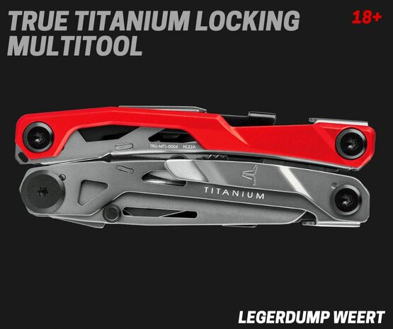 True Titanium Locking Multitool 