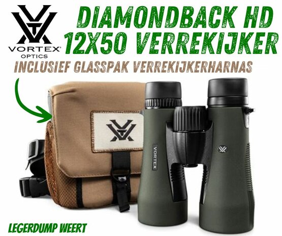 Vortex Diamondback HD 12x50 Verrekijker