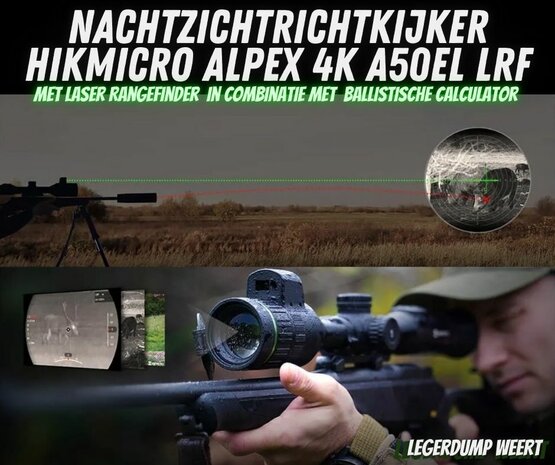 HikMicro Alpex 4K A50EL LRF