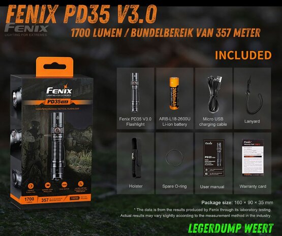 FENIX PD35 V3.0