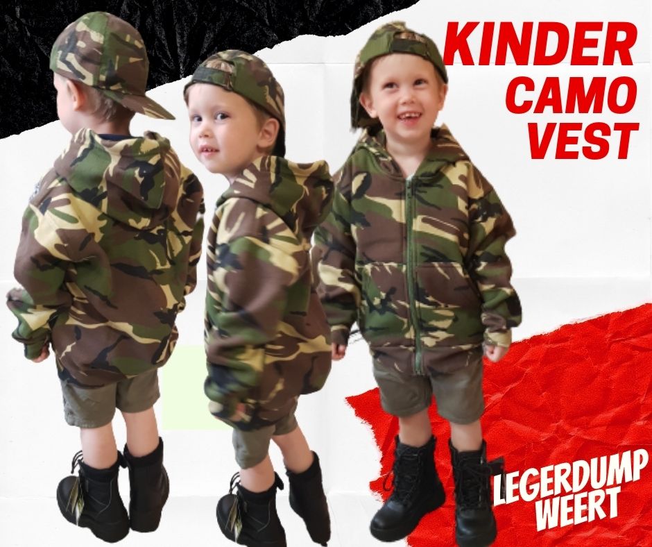 Kinder legerkleding sale